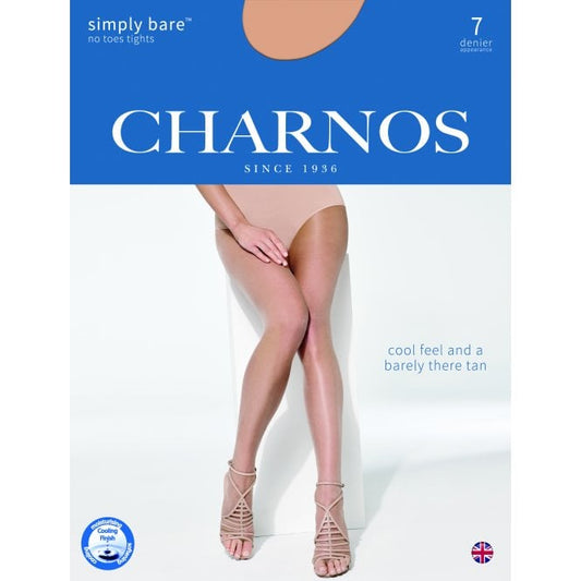 Womens Simply Bare No Toes Tights