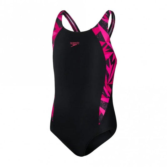 Girls Hyperboom Splice Muscleback Swimsuit