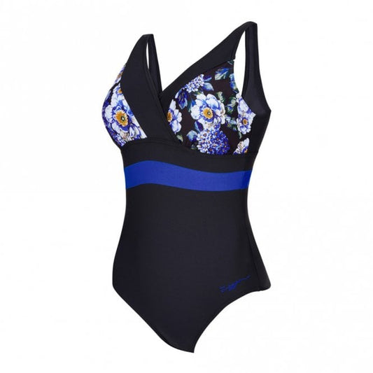 Womens Square Back One Piece Swimsuit