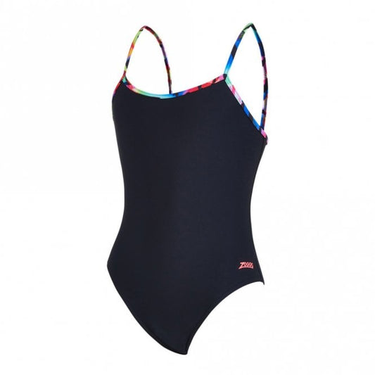 Girls Rainbow Palms Classicback Swimsuit