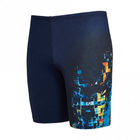 Mens Pixel Print Mid Jammer