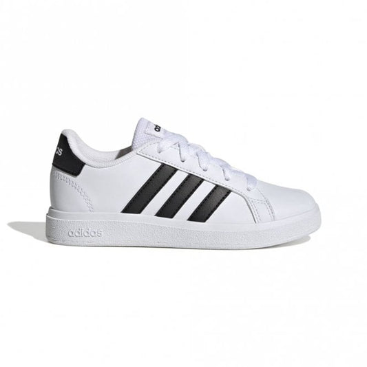 Kids Grand Court Lifestyle Tennis Lace-Up Shoes
