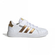 Kids Grand Court Sustainable Lifestyle Court Elastic Lace and Top Strap Shoes