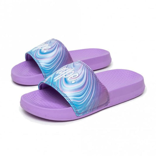 Girls Marble Script Slides