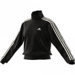 Womens Essentials 3-Stripes Quarter-Zip Sweatshirt