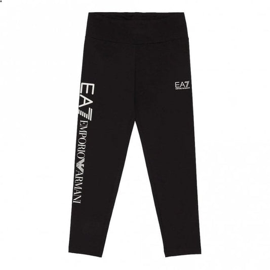 Girls Shiny Stretch Cotton Legging