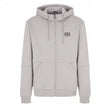 Mens Zipped Hooded Sweatshirt