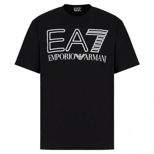Mens Logo Series Oversized Logo Cotton T-Shirt