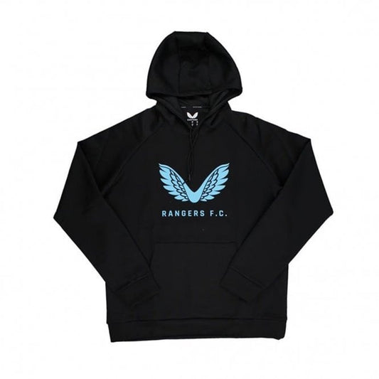 Rangers Mens Players Travel Hoodie 2023/2024
