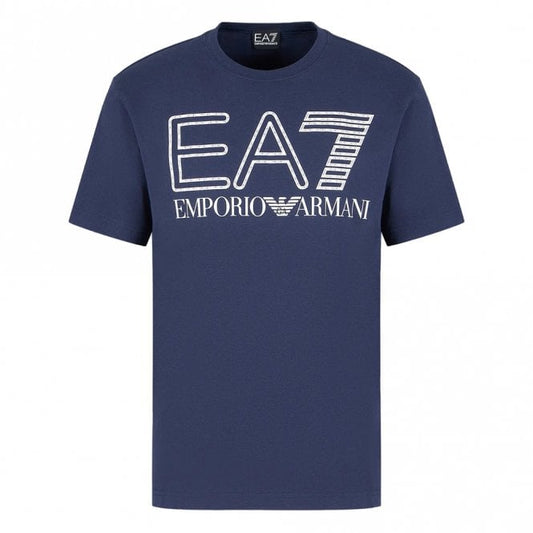 Mens Logo Series Oversized Logo Cotton T-Shirt