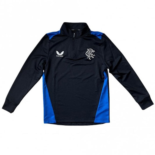 Rangers Players Matchday Junior 1/4 Zip 2023/2024