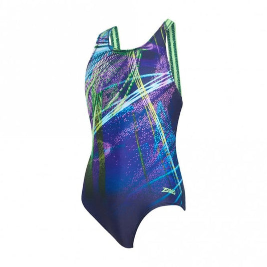 Girls Power Surge One Piece Flyback Swimsuit