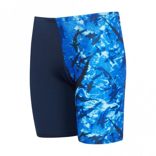 Boys Abyss Print Mid Length Swimming Jammer
