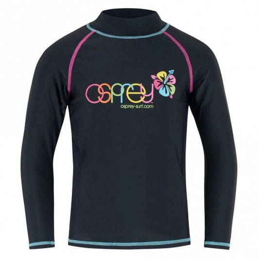 Girls Long Sleeve Rash Vest