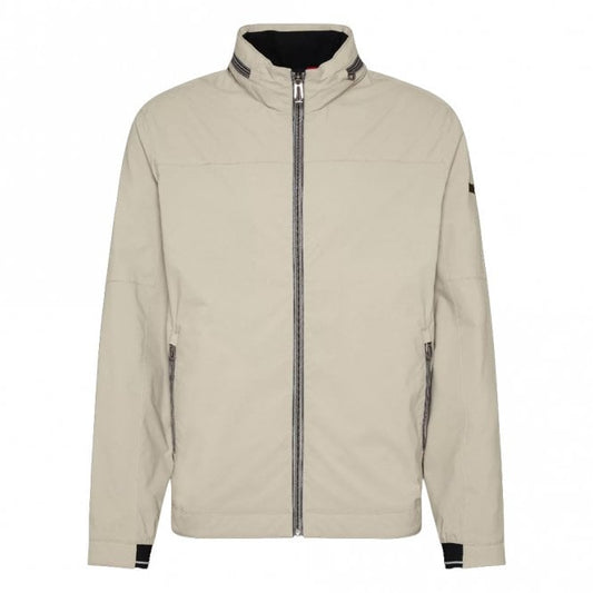 Mens Bomber Jacket with Stowable Hood