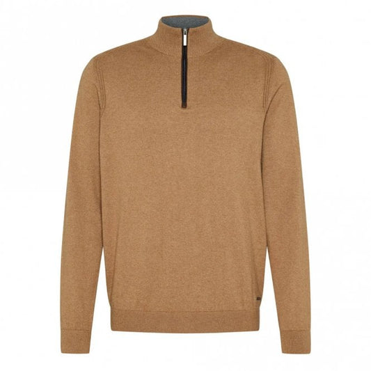 Cotton Knit 1/2 Zip