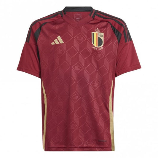 Belgium Home Junior Short Sleeve Jersey 2024