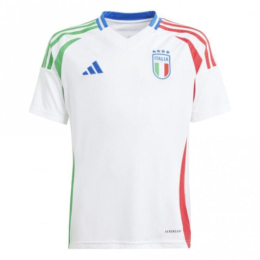 Italy Away Junior Short Sleeve Jersey 2024