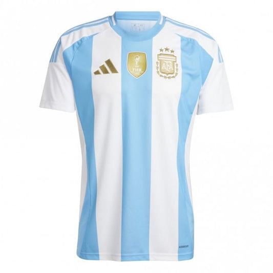 Argentina Home Mens Short Sleeve Jersey 2024
