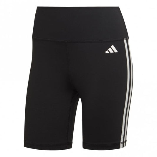 Womens Training Essentials 3-Stripes High-Waisted Short Legging