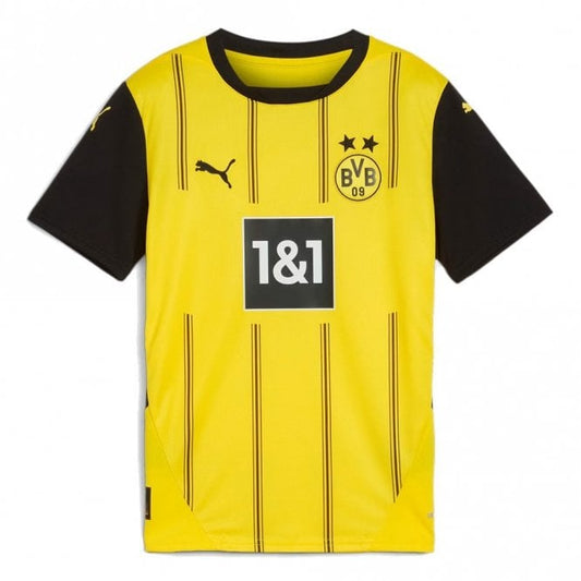 Borussia Dortmund Home Junior Short Sleeve Jersey 2024/2025