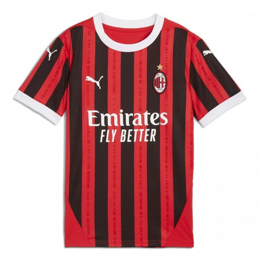 AC Milan Home Junior Short Sleeve Jersey 2024/2025
