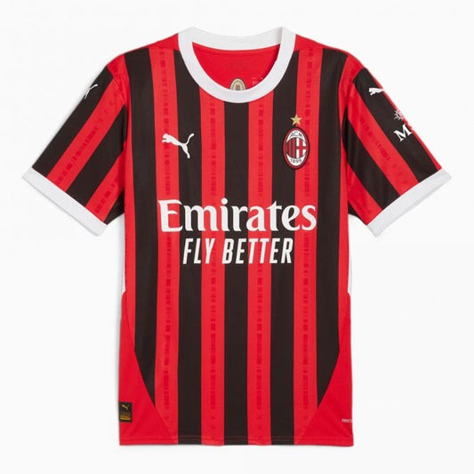 AC Milan Home Mens Short Sleeve Jersey 2024/2025