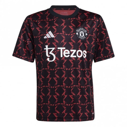 Manchester United Pre-Match Junior Short Sleeve Jersey 2024/2025