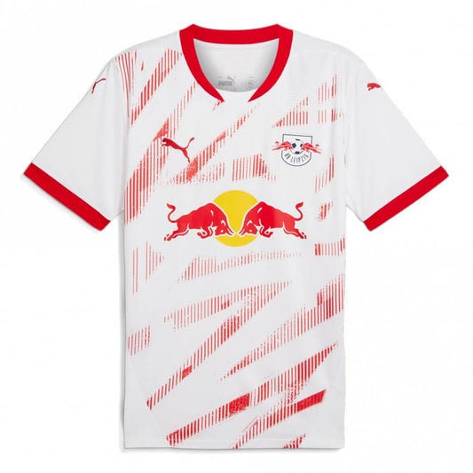 RB Leipzig Home Mens Short Sleeve Jersey 2024/2025