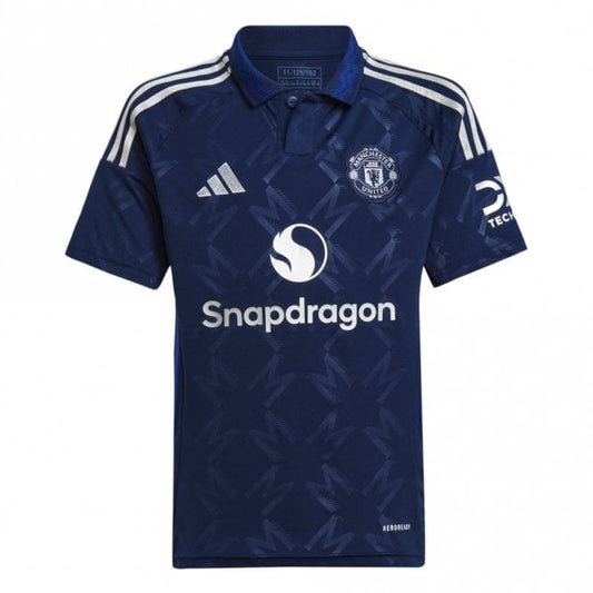 Manchester United Away Junior Short Sleeve Jersey 2024/2025