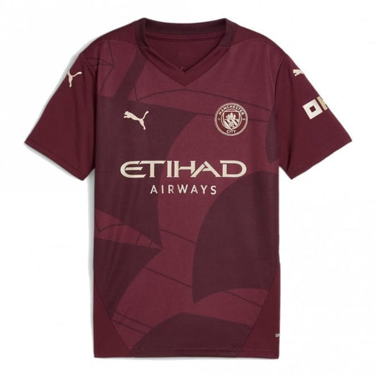 Manchester City 3rd Junior Short Sleeve Jersey 2024/2025