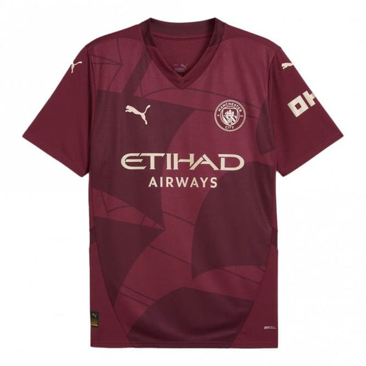Manchester City 3rd Mens Short Sleeve Jersey 2024/2025