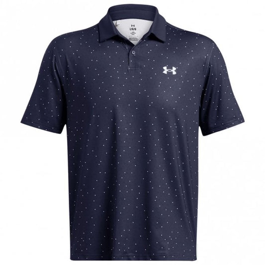 Mens Tee To Green Printed Polo