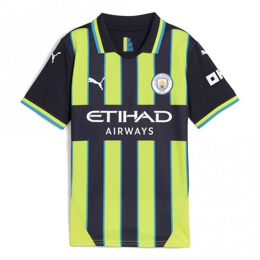 Manchester City Away Junior Short Sleeve Jersey 2024/2025