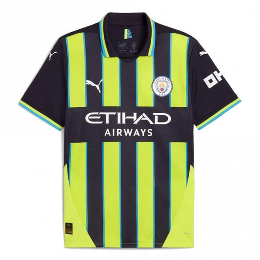 Manchester City Away Mens Short Sleeve Jersey 2024/2025