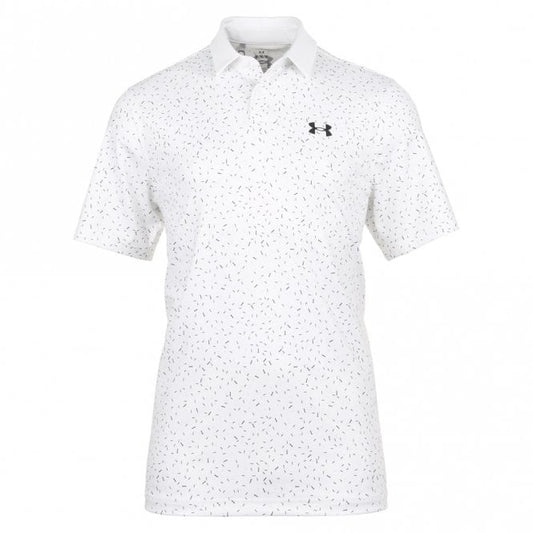Mens Tee To Green Printed Polo