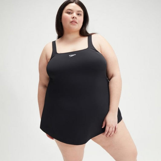 Womens Plus Size Swim Dress