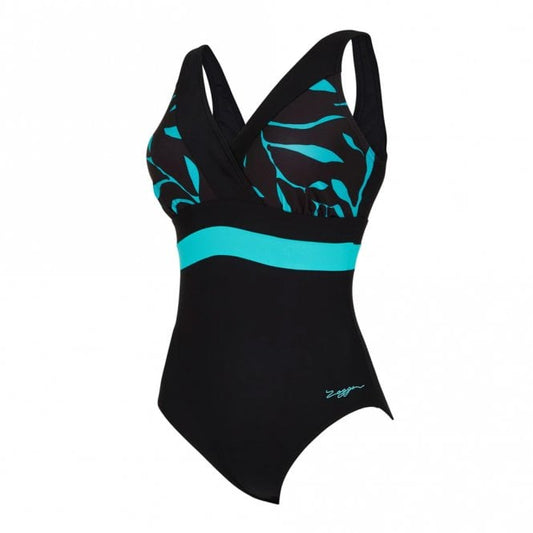 Womens Daintree Square Back One Piece Swimsuit
