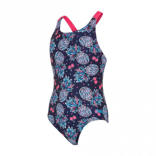 Girls Fruity Flyback Swimsuit