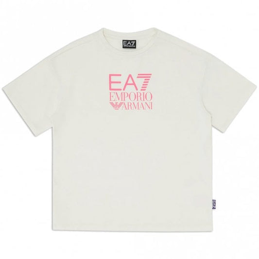 Girls Visibility Cotton Blend Crewneck T-Shirt