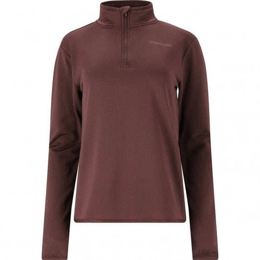 Womens Vironic Waffle Melange Loose Fit Midlayer