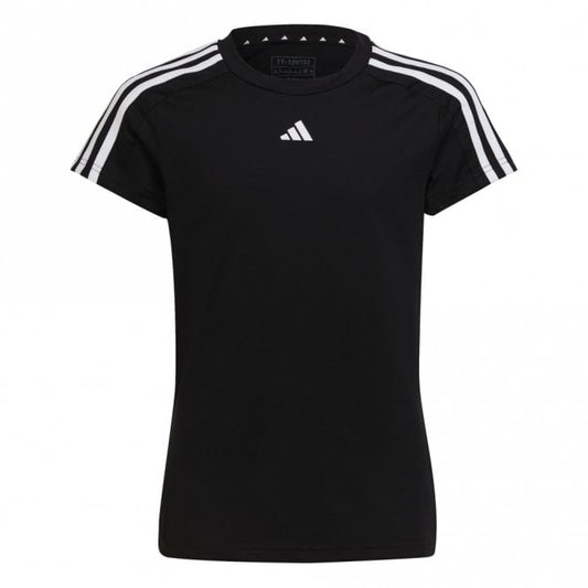 Girls Train Essentials AEROREADY 3-Stripes Slim-Fit Training T-Shirt
