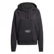 Womens Signature Graphic Embroidery French Terry Loose Hoodie
