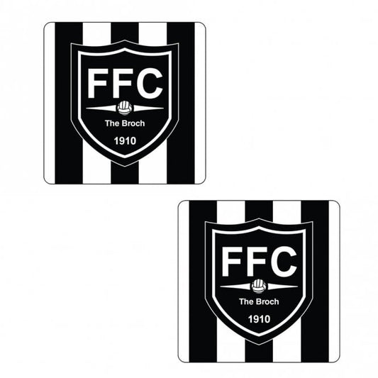 2 Pack Acrylic Coasters Striped