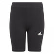 Girls Essentials 3-Stripes Cotton Bike Short Tight