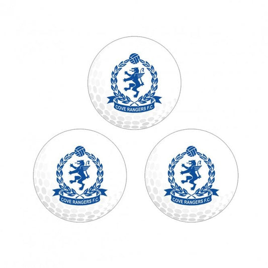 Cove Rangers 3 Pack Golf Balls