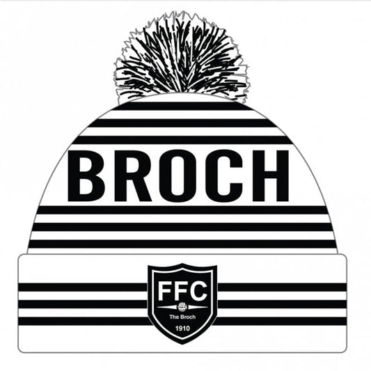 Stripe Bobble Beanie