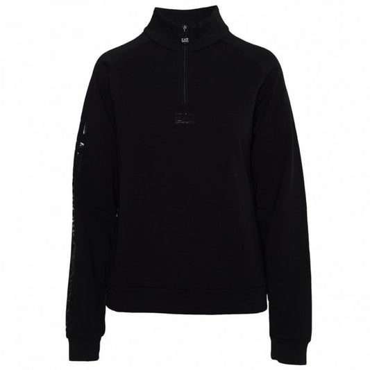 Womens Shiny Stretch Cotton Sweatshirt