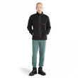 Mens Mix Media High Pile Sherpa Fleece Jacket