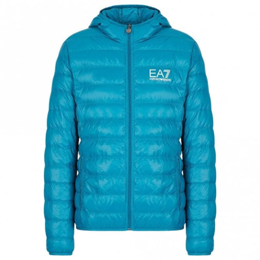 Mens Core Identity Packable Hooded Down Jacket